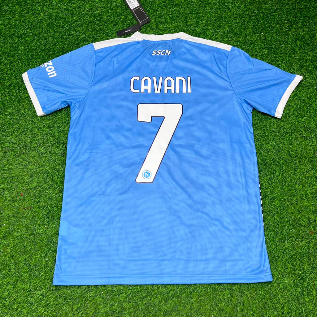 2021/22 Edinson Cavani Napoli Maradona Special Edition Football Jersey – Back View