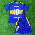 Edinson Cavani Boca Juniors Kids Kit Kindertrui (Ages 3-13) – Back View