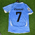 Edinson Cavani 7 – Uruguay 2010 World Cup Retro Kit Jersey – | | – Back View