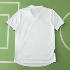 1998 Italy Home White Retro Football Jersey Football – Front View