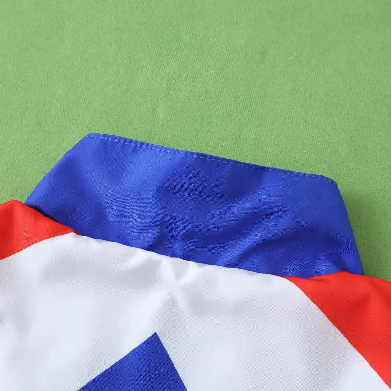 France 1986 Retro Both Sides Football Windbreaker Windjacke – 9
