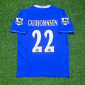Chelsea 2003-2005 Home Navy Blue Retro Football Jersey – Eidur Gudjohnsen – Back View