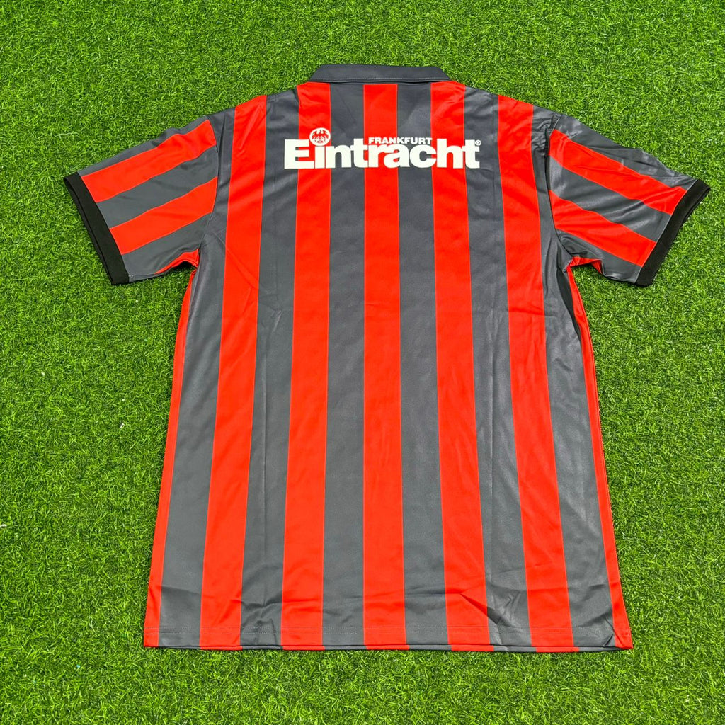 Eintracht Frankfurt 1991/1992 Saison Heim Retro – Back View