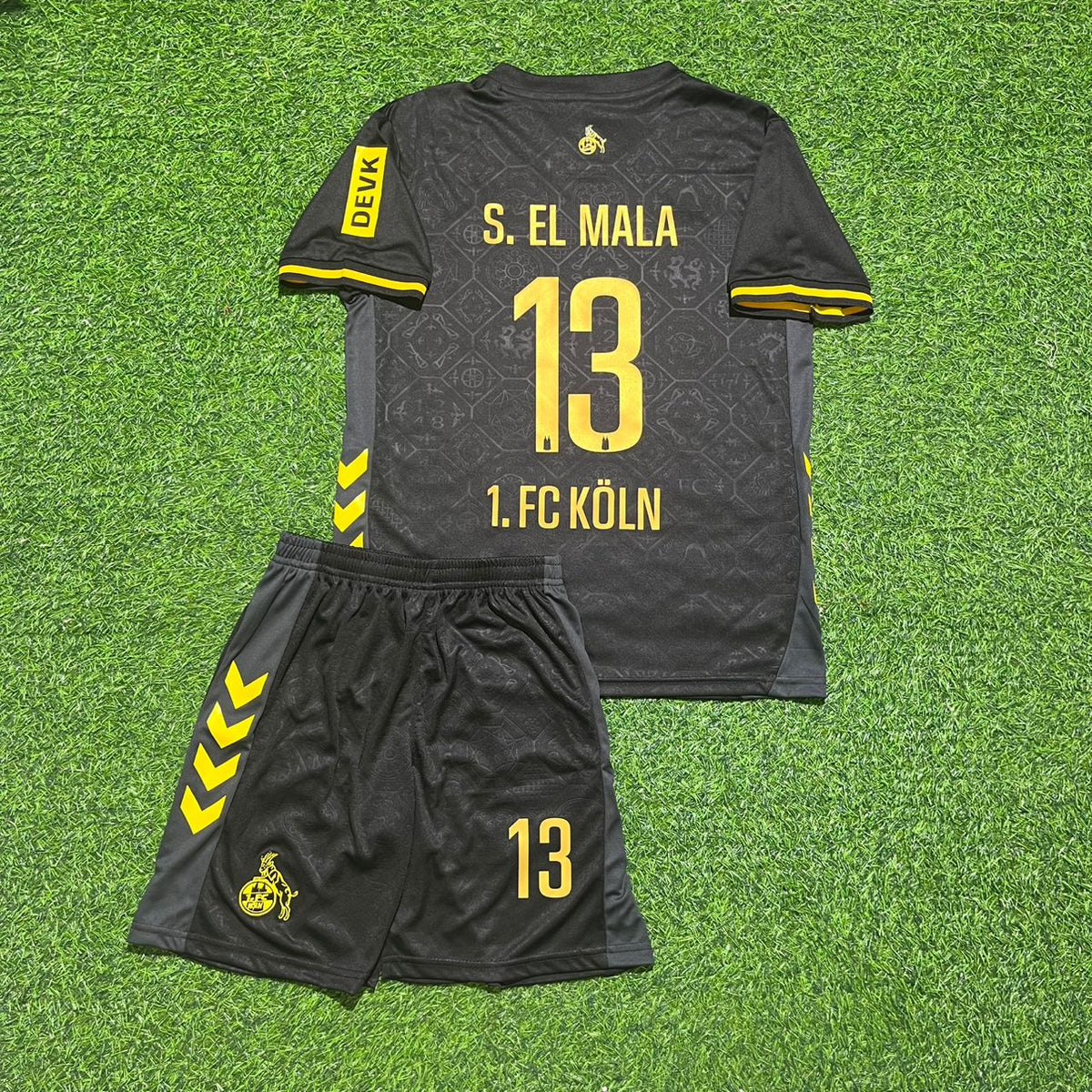 SAID EL MALA #10 1. FC Köln Black 2025-2026 – Back View