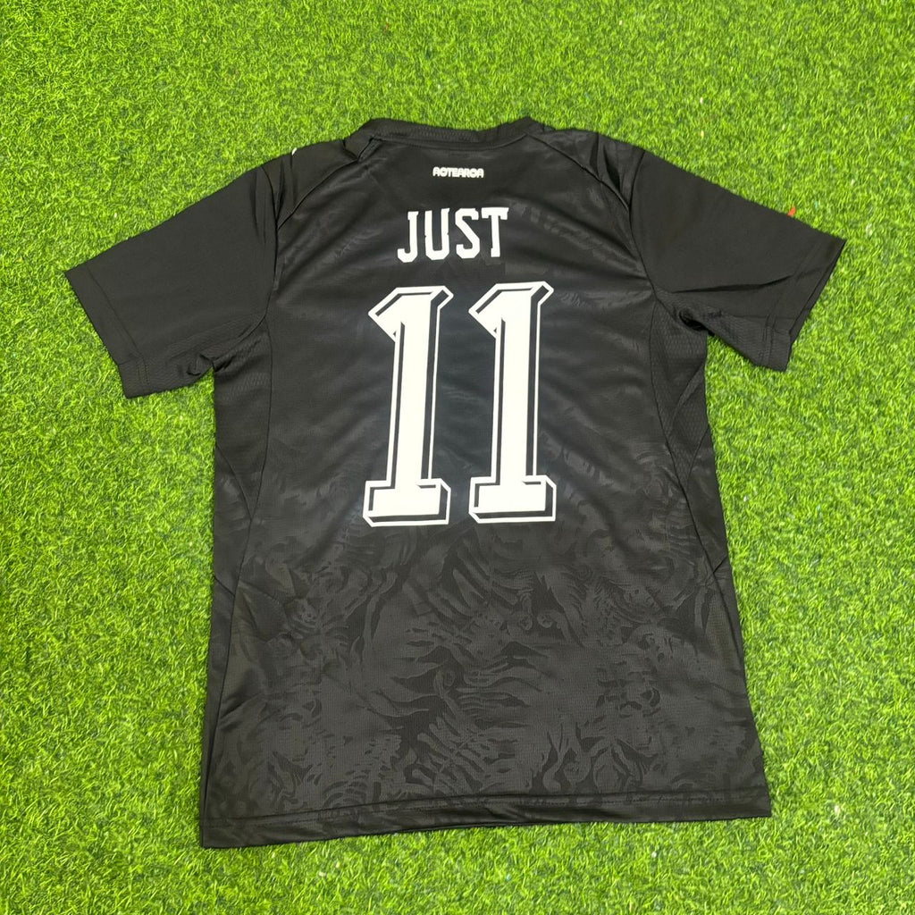 Elijah Just New Zealand World Cup 2026 Away Football Jersey Shirt – Back View