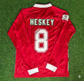 Liverpool Long Sleeve Retro Kit Jersey – Emile Heskey – Back View