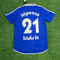 Émile Mpenza Schalke 04 2000–2002 Retro Football Jersey – Back View