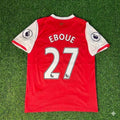 Arsenal 2006/2008 Season Retro Jersey – Emmanuel Eboué #27 – Back View