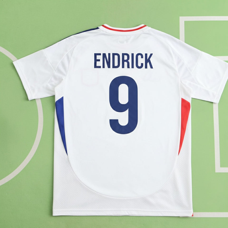 2026 Endrick 9- Olympique Lyonnais Football Jersey – Back View