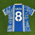 Chelsea 2027 White-Blue Jersey – Enzo Fernández – Back View