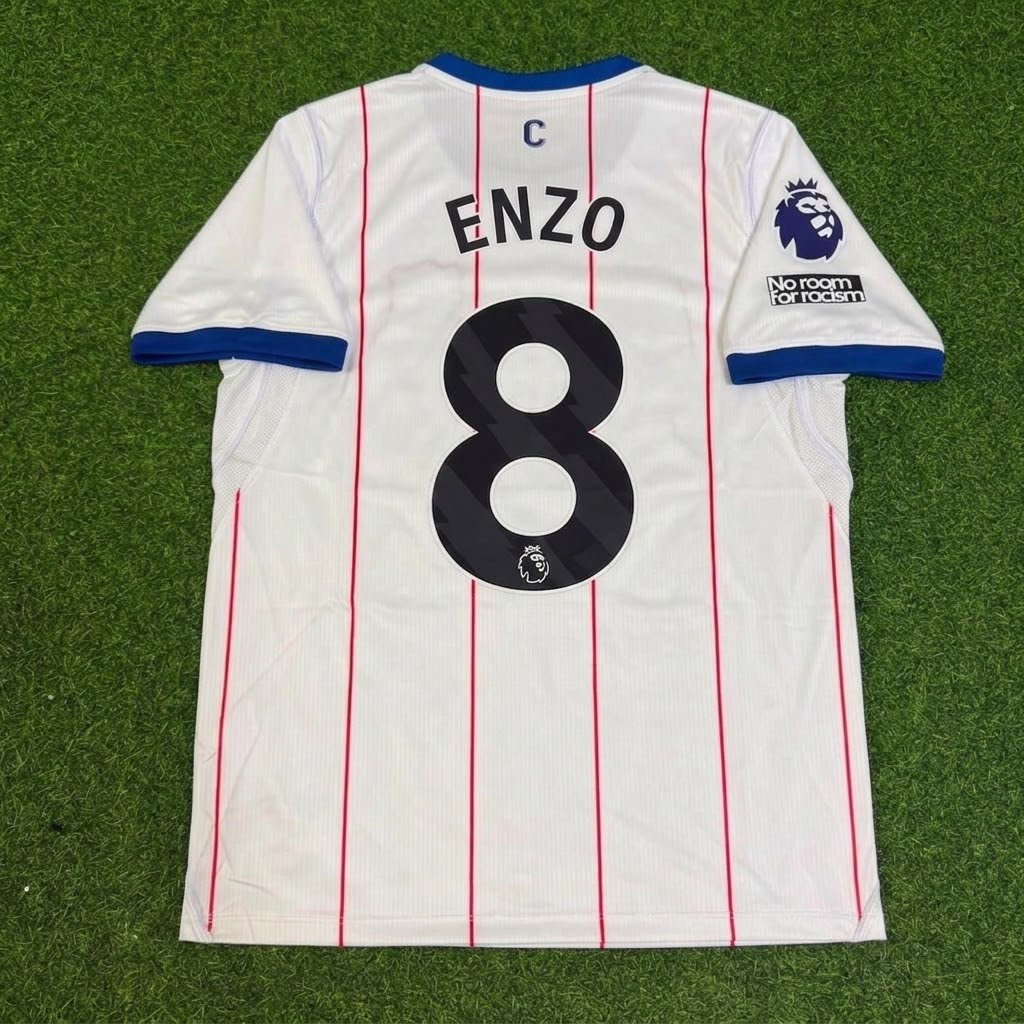 Chelsea 2027 New Season 3rd Football Jersey – Enzo Fernandez – Back View