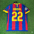 2011 Eric Abidal 22- Barcelona London Final Football Jersey – Back View