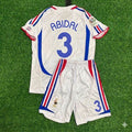 France 2006 World Cup Retro Kids Kit – | KinderTrikot Enfant – Éric Abidal #3 – Back View
