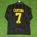 1992 Eric Cantona Manchester United 1993 Retro Retro Football Jersey – Back View