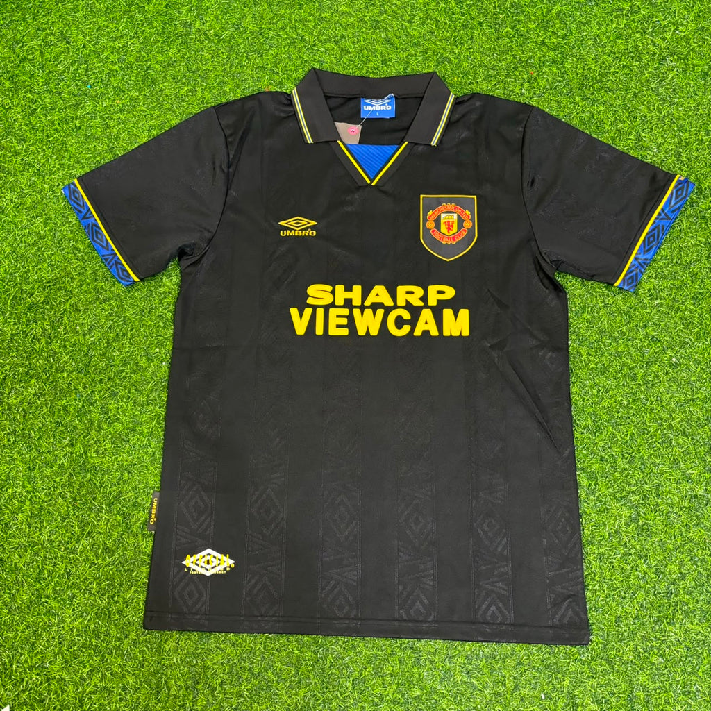 1992 David Beckham Manchester United 1993 Retro Retro Football Jersey – Front View