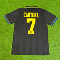 Manchester United 1992 1993 Retro Retro Football Jersey – Eric Cantona – Back View