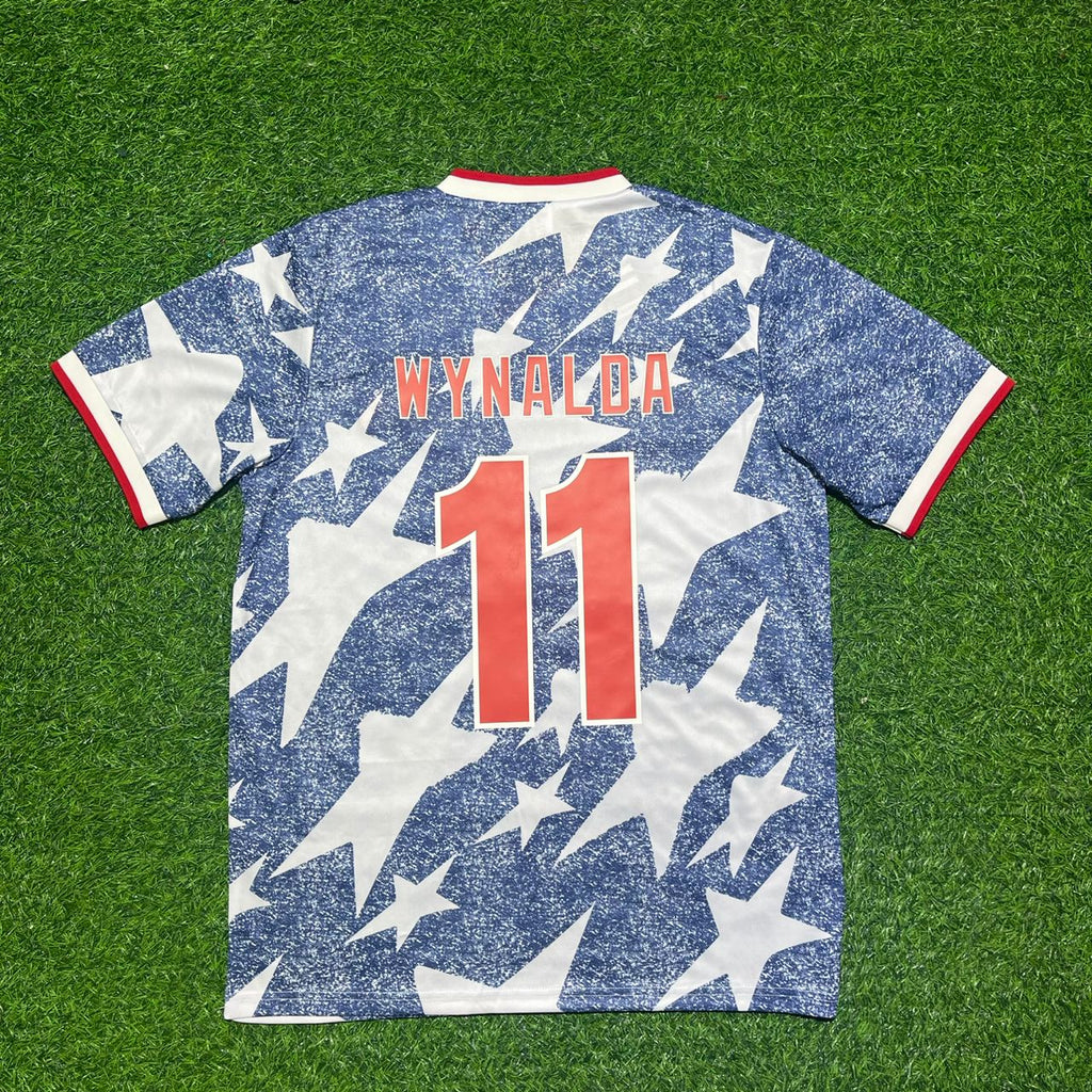 USA 1994 World Cup Retro Football Jersey – Eric Wynalda – Back View