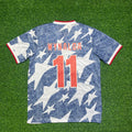USA 1994 World Cup Retro Football Jersey – Eric Wynalda – Back View