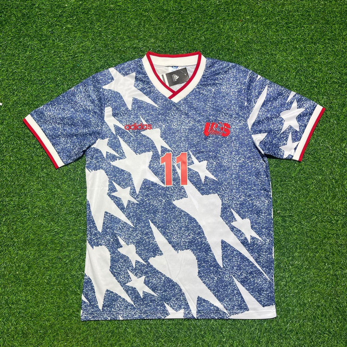 USA 1994 World Cup Retro Football Jersey – Eric Wynalda – Front View
