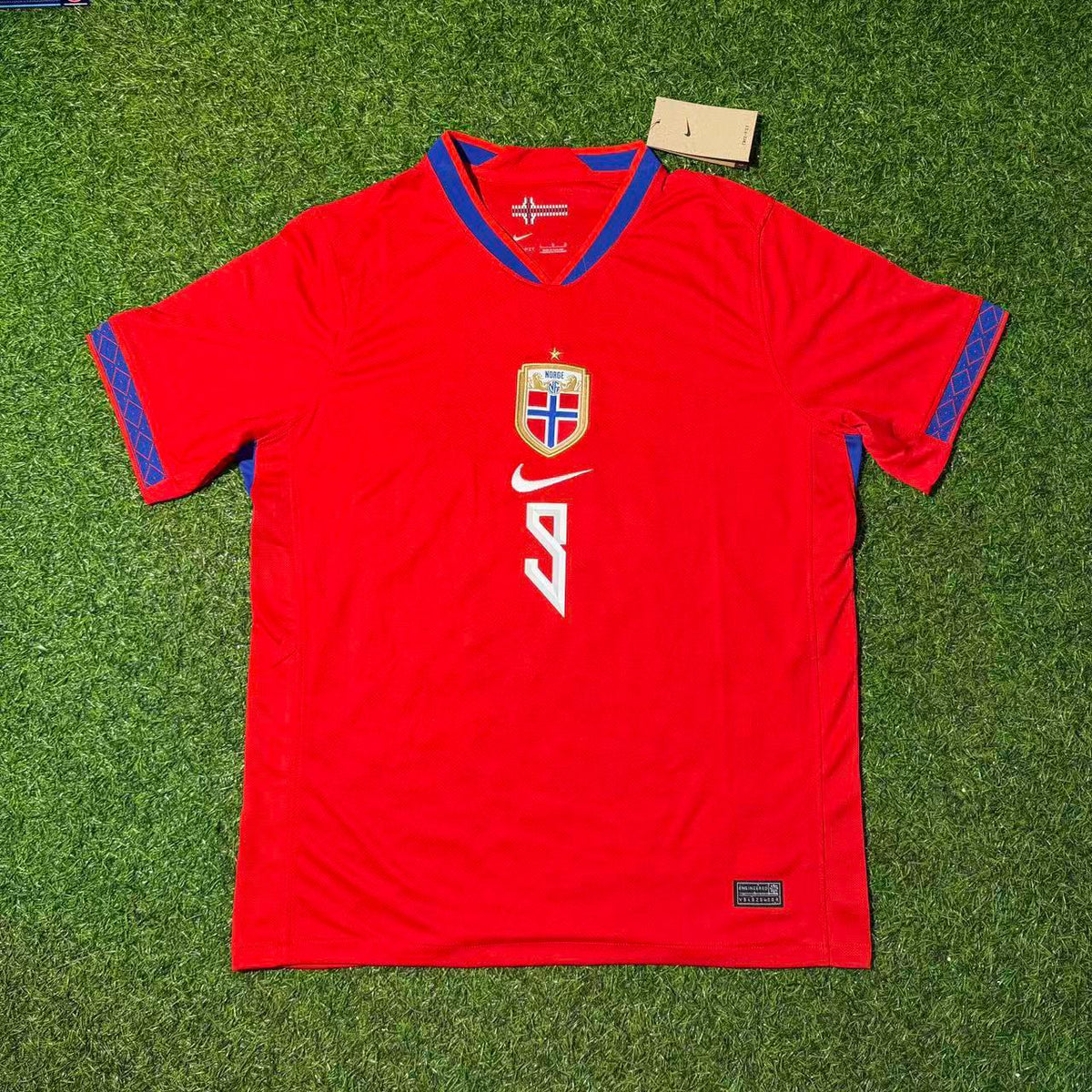 Erling Braut Haaland Norway 2026 WORLD CUP New Season Red Football Jersey – Front View