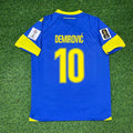 Ermedin Demirovic Bosnia and Herzegovina 2026 World Cup Home Football Jersey – Back View