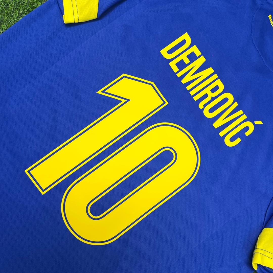 Ermedin Demirovic Bosnia and Herzegovina 2026 World Cup Home Football Jersey – Detailed View