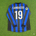 Esteban Cambiasso - Inter Retro Jersey – Back View