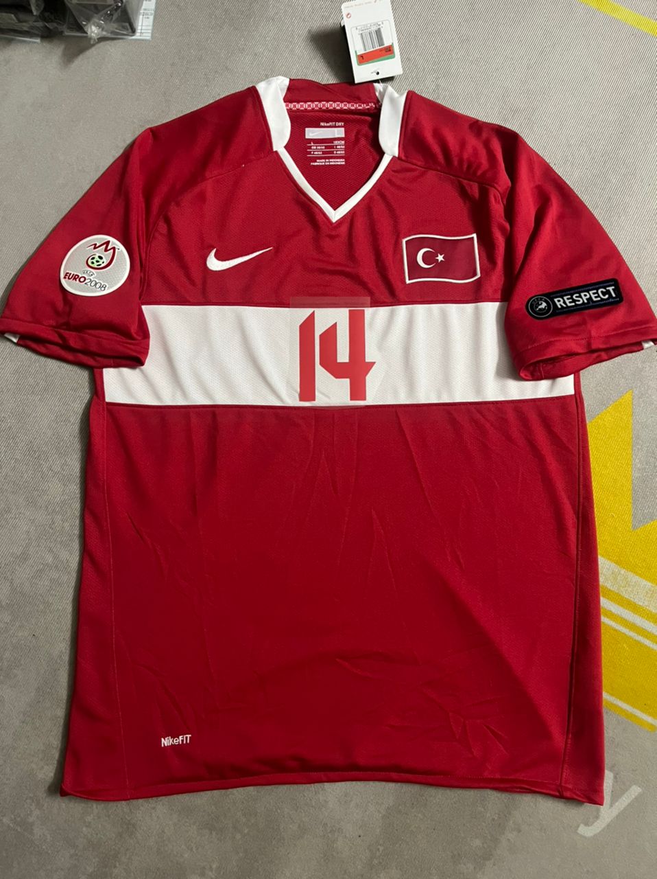 Türkiye Efsane Euro 2008 Turkey Retro Özel Forma Football Jersey – Detailed View