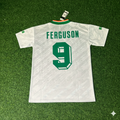 Ireland Season Away Retro Football Jersey – Evan Ferguson – Back View