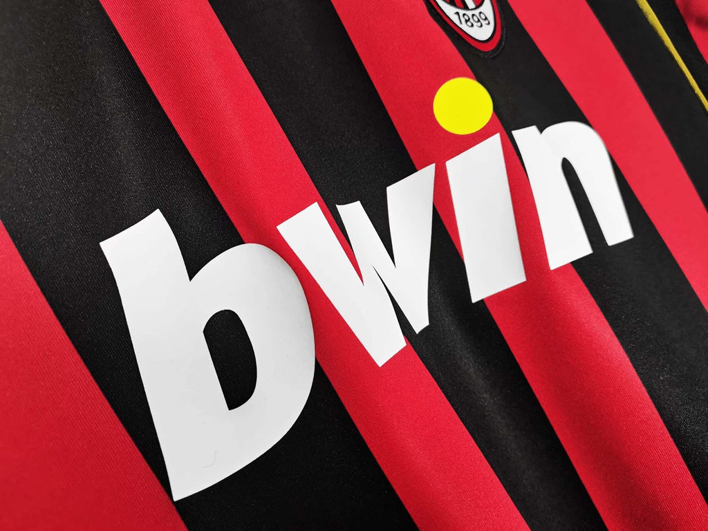 Kaka Leite Milan 2006 2007 Retro Long Sleeve Jersey – 5
