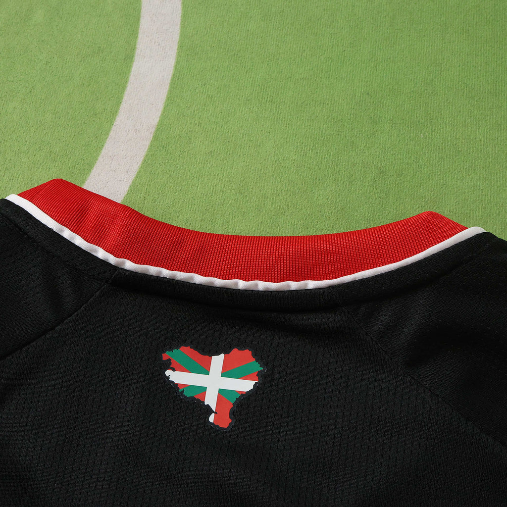 Athletic Bilbao 2026-2027 Season Away Black Football Jersey Trikot Maillot V4