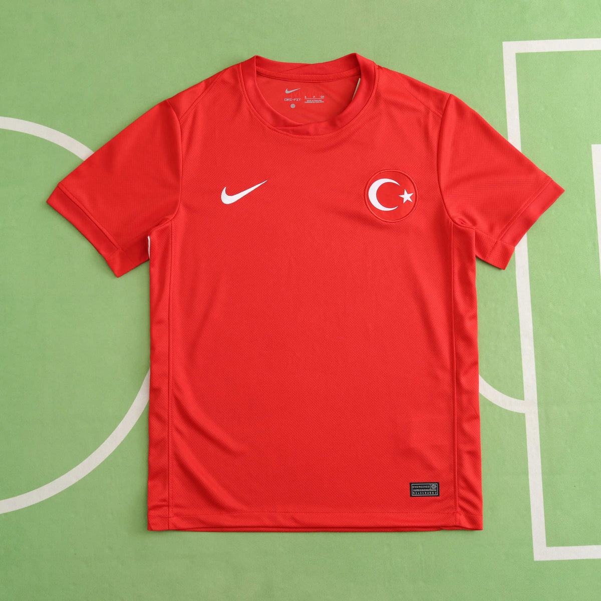 Arda Guler 2024 UEFA Turkey Home Formasi Football Jersey – Front View
