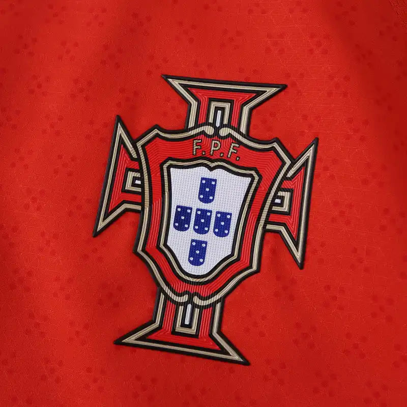 Cristiano Ronaldo Portugal UEFA Nations League Winner Red LS Jersey – 5