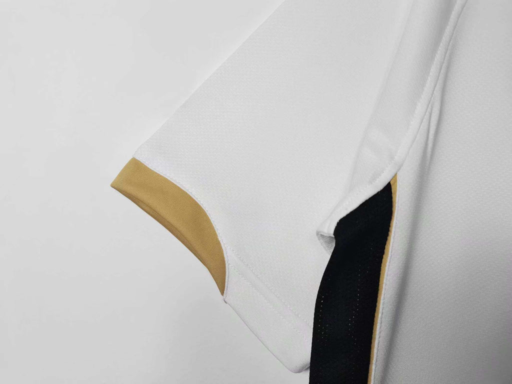 Manchester United 2006-2007 Season Away White Retro  Football Jersey Trikot Maillot V6