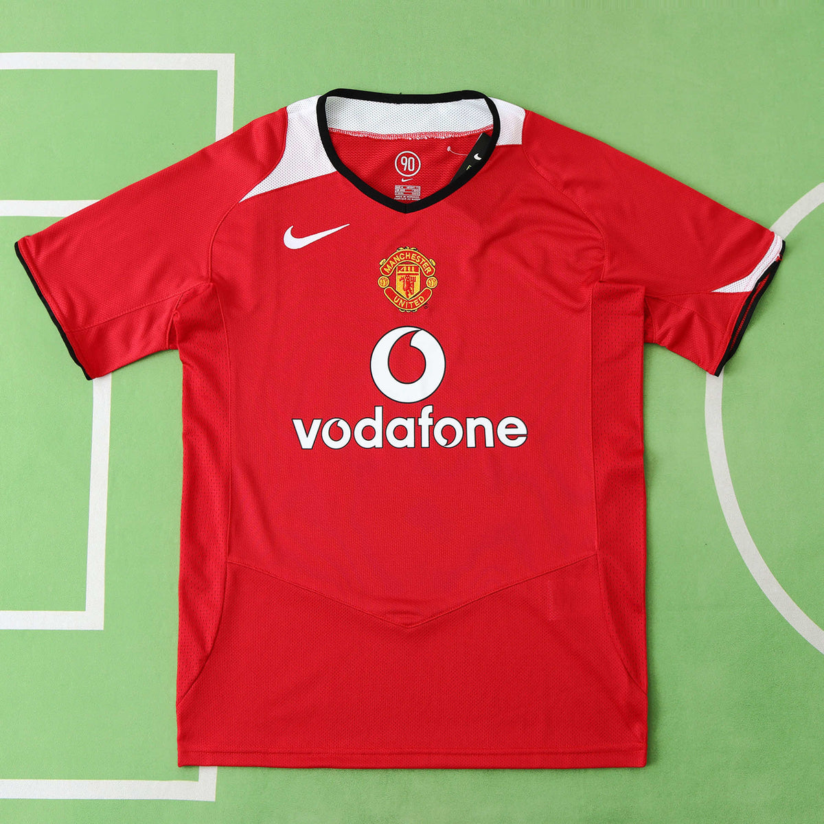 2005 Manchester United Retro 06 Retro Football Jersey Knitwear – 6