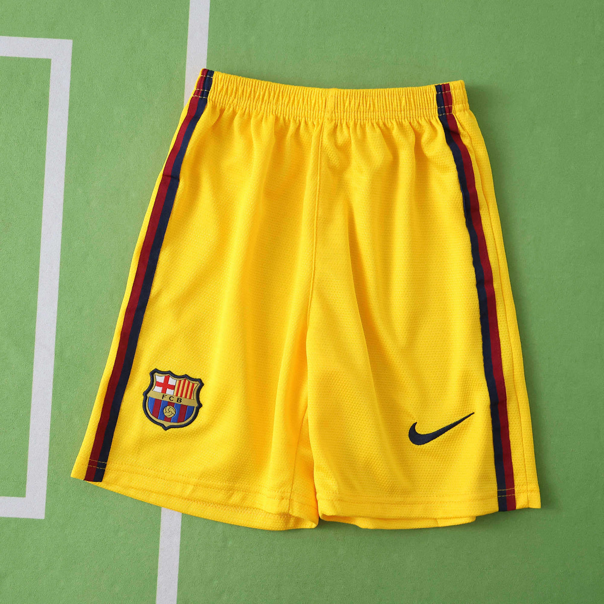 Barcelona 2012-2013 Season Kids Away Orange Retro Football Jersey Trikot Maillot V4