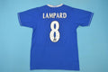 Frank Lampard Chelsea 2003 2005 Season Home Navy Blue Retro Jersey – Back View