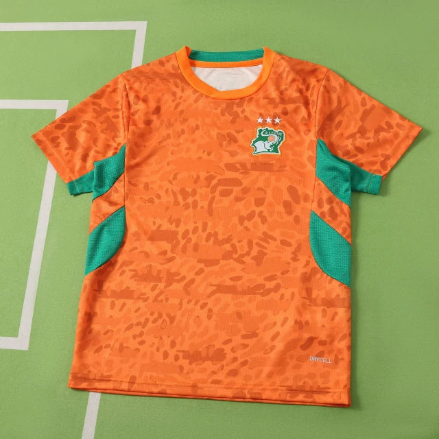 Ivory Coast World Cup 2026 Home Football Kids Jersey Shirt – Detailed View