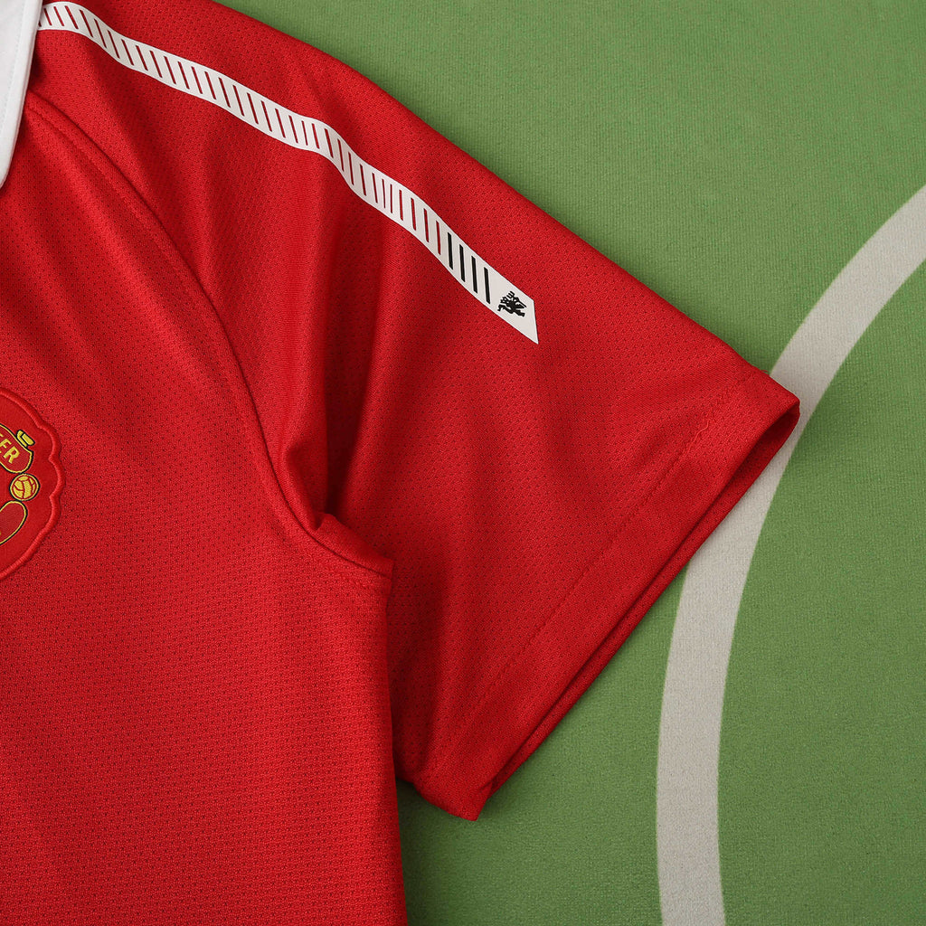 Manchester United F.C. 2010-2011 Season Home Red Retro Football Jersey Trikot Maillot V4