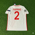 Monaco 2016-17 Champions League Retro Football Jersey – Fabinho – Back View