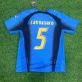 Fabio Cannavaro - Italy 2006 World Cup Final Retro Jersey – Back View