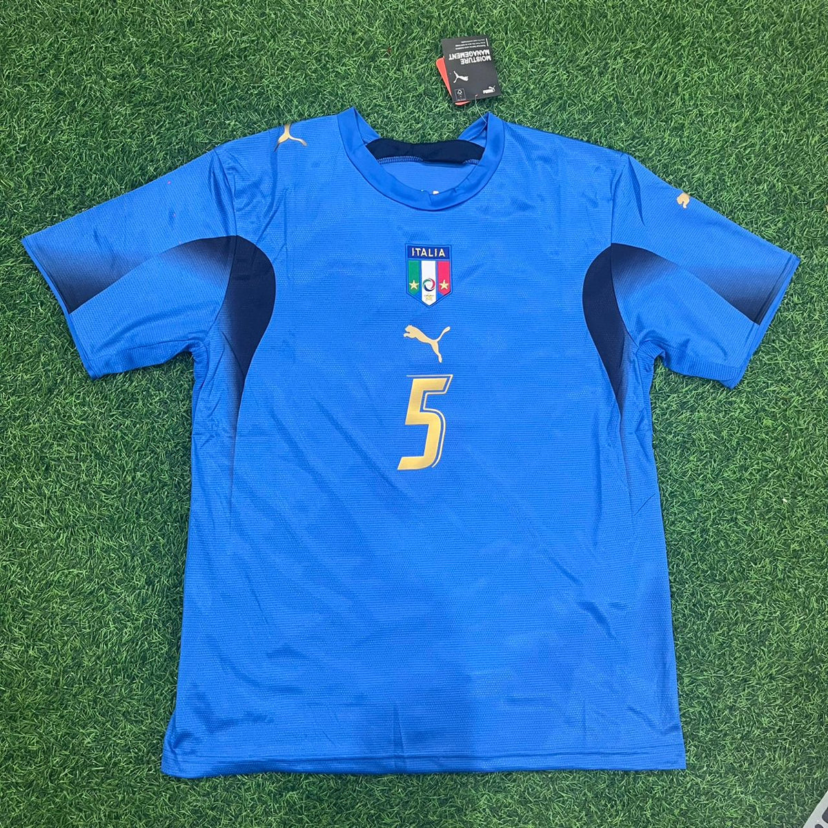 Fabio Cannavaro - Italy 2006 World Cup Final Retro Jersey – Front View
