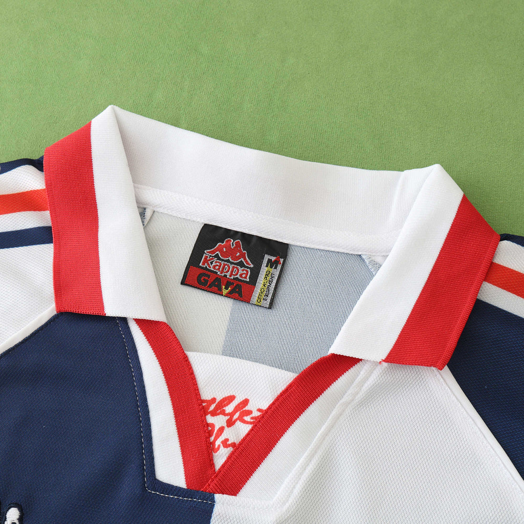 Athletic Bilbao 1997-1998 Season Away Retro Football Jersey Trikot Maillot V3