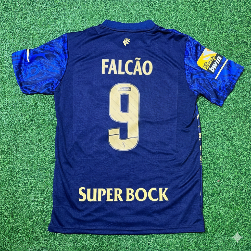 Porto Retro Football Jersey – Radamel Falcao FC – Back View