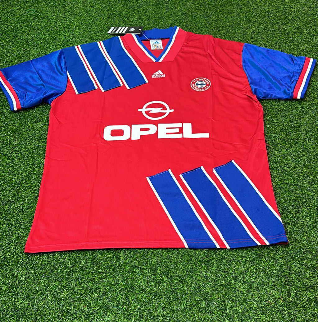 Bayern München 1993/95 Saison Heim Retro – FC – Detailed View
