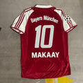 Roy Makaay 10 FC Bayern Munich 2003 2004 Retro Jersey Jersey – Back View
