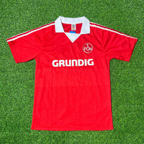 1980 FC Nürnberg Saison Heim Retro – Back View