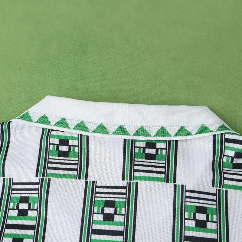 1994 Nigeria Season Away White Retro Football Jersey – 5