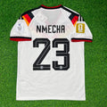 Germany 2026 World Cup Home Jersey – Felix Nmecha – Back View