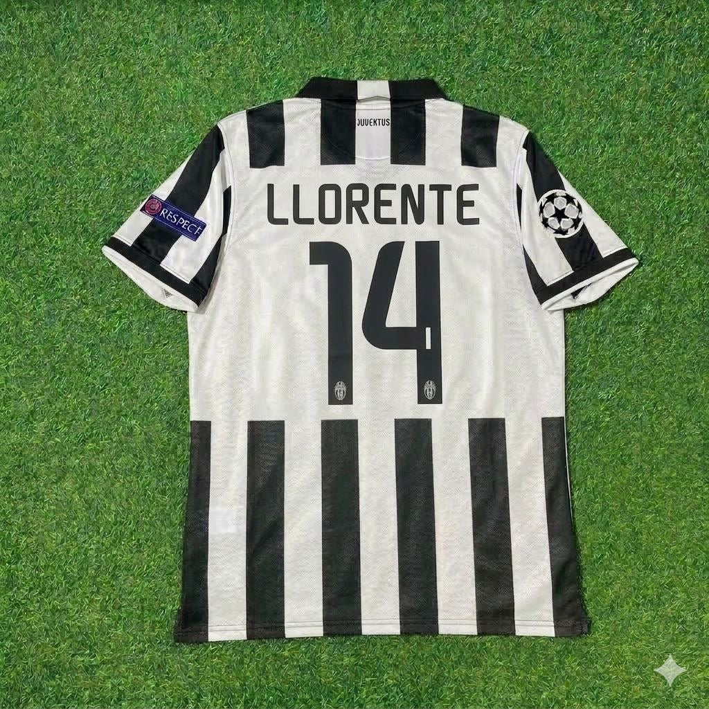 Juventus 2014 2015 Retro Jersey – Fernando Llorente 14- – Back View